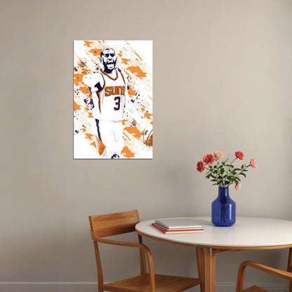 Chris Paul Phoenix Suns Basketball Star Player Poster Wall Art Print Home Wall Decor - xonomax