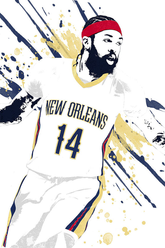 Brandon Ingram New Orleans Pelicans Basketball Star Player Poster Wall Art Print Home Wall Decor - xonomax