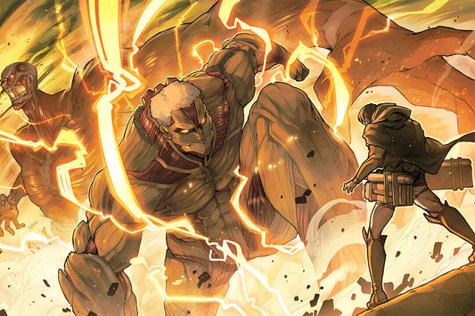 Attack On Titan Animation Armored Titan Action Adventure Poster Wall Art Print Home Wall Decor - xonomax