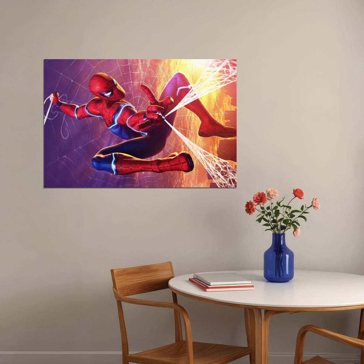 Spider man Movie Adventure Action Fantasy Poster Wall Art Print Home Wall Decor - xonomax