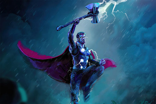 Thor Movie Stormbreaker Adventure Action Fantasy Poster Wall Art Print Home Wall Decor - xonomax