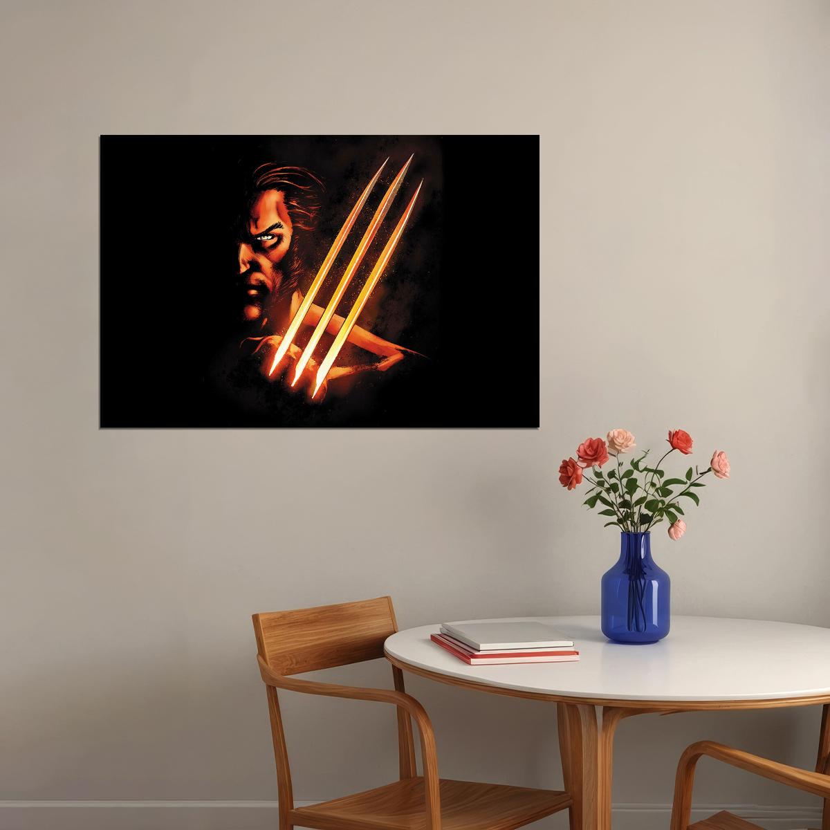 Wolverine Movie Science Fiction Action Horror Poster Wall Art Print Home Wall Decor - xonomax