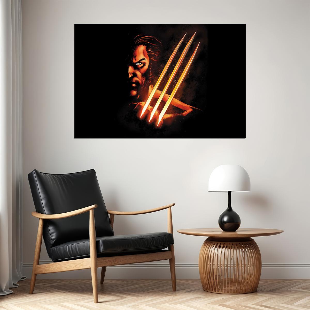 Wolverine Movie Science Fiction Action Horror Poster Wall Art Print Home Wall Decor - xonomax