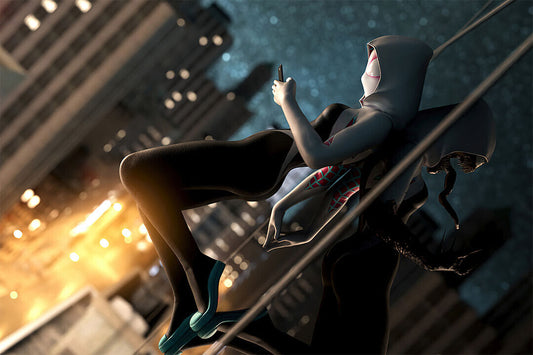 Spider Gwen Movie Action Fantastic Adventure Poster Wall Art Print Home Wall Decor - xonomax