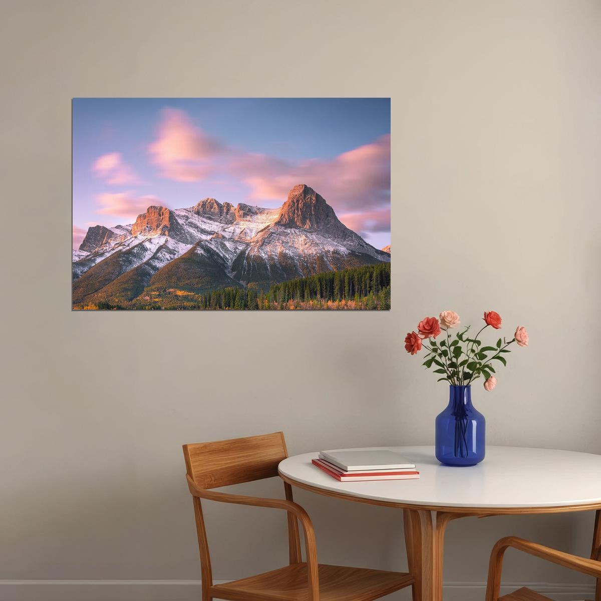 Big Mountain Nature Skyscape Travel Landscape Poster Wall Art Print Home Wall Decor - xonomax