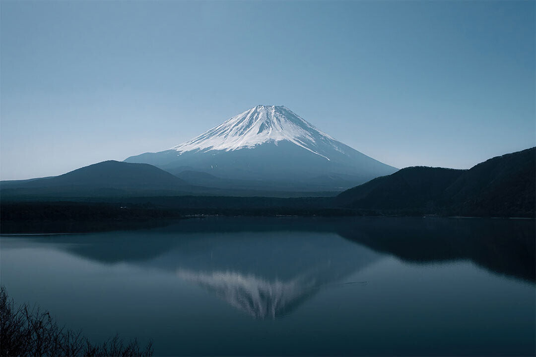 Mount Fuji Lake Skyscape Travel Landscape Poster Wall Art Print Home Wall Decor - xonomax