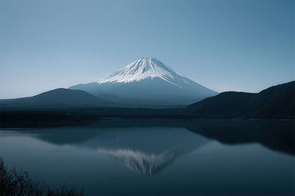 Mount Fuji Lake Skyscape Travel Landscape Poster Wall Art Print Home Wall Decor - xonomax