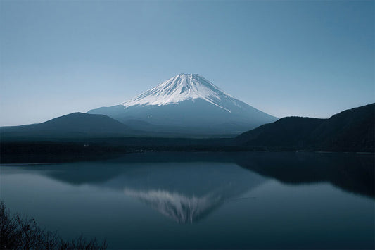 Mount Fuji Lake Skyscape Travel Landscape Poster Wall Art Print Home Wall Decor - xonomax
