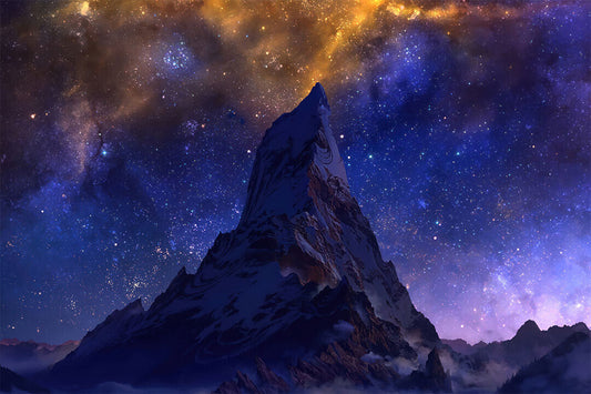 Aurelion Sol Lol Finality Mountain Sky Poster Wall Art Print Home Wall Decor - xonomax