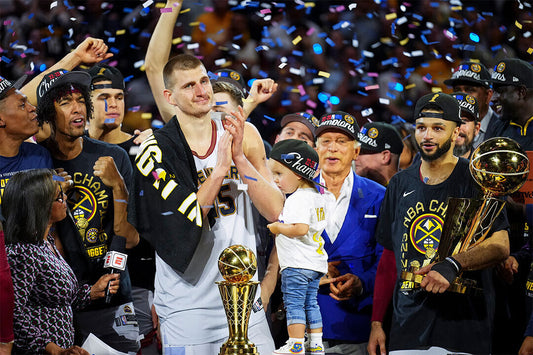 Denver Nuggets Basketball Team Nikola Jokic Basketball Poster Wall Art Print Home Wall Decor - xonomax