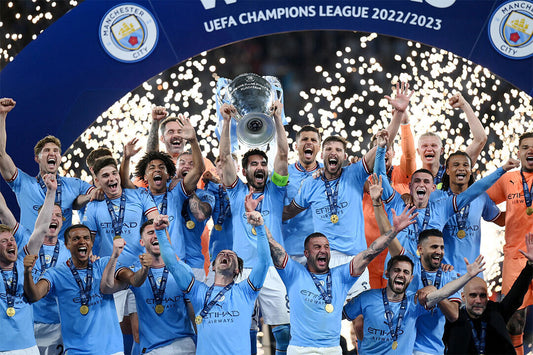Cup Joy Manchester Champions League Winners Poster Wall Art Print Home Wall Decor - xonomax