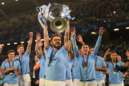 Manchester Champions League Winners Hands In The Air Poster Wall Art Print Home Wall Decor - xonomax