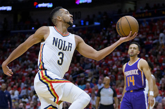 Cj Mccollum American Basketball New Orleans Pelicans Poster Wall Art Print Home Wall Decor - xonomax