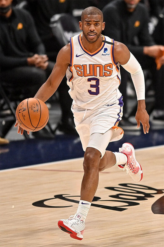 Phoenix Suns Team Chris Paul American Athlete Play maker Poster Wall Art Print Home Wall Decor - xonomax