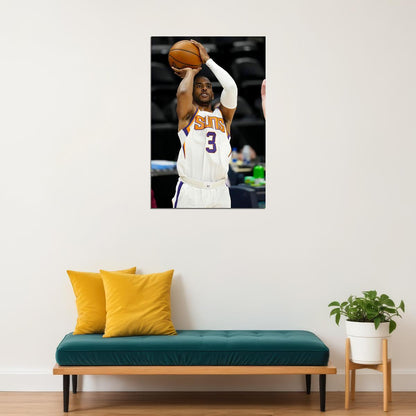 Chris Paul American Athlete Phoenix Suns Basketball Team Poster Wall Art Print Home Wall Decor - xonomax