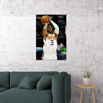 Chris Paul American Athlete Phoenix Suns Basketball Team Poster Wall Art Print Home Wall Decor - xonomax