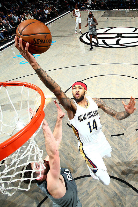 Brandon Ingram 14 New Orleans Pelicans Basketball Team Poster Wall Art Print Home Wall Decor - xonomax