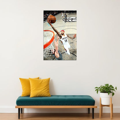 Brandon Ingram 14 New Orleans Pelicans Basketball Team Poster Wall Art Print Home Wall Decor - xonomax