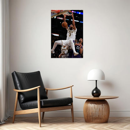 Anthony Davis La Lakers American Basketball Sports Poster Wall Art Print Home Wall Decor - xonomax