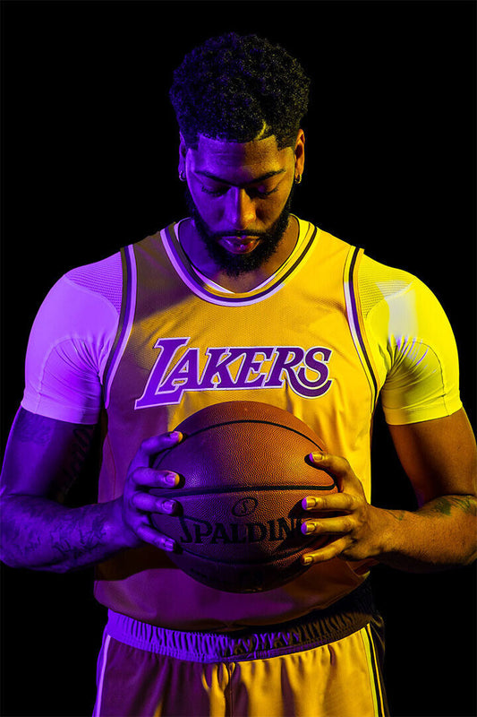 Anthony Davis La Lakers Basketball Team Poster Wall Art Print Home Wall Decor - xonomax