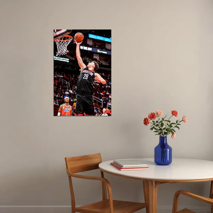 Alperen Sengun Houston Rockets Basketball Team Sport Poster Wall Art Print Home Wall Decor - xonomax