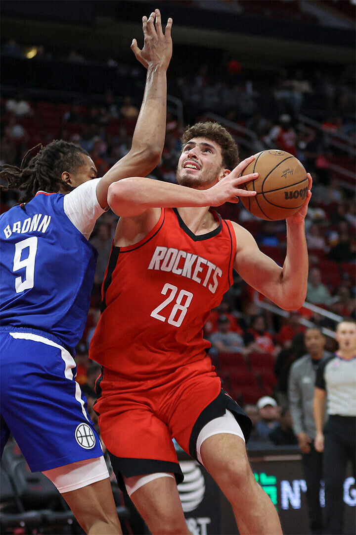 Houston Rockets Basketball Team Alperen Sengun Poster Wall Art Print Home Wall Decor - xonomax