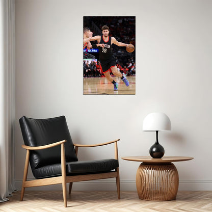 Alperen Sengun Houston Rockets Basketball Team Poster Wall Art Print Home Wall Decor - xonomax