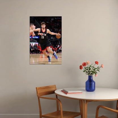 Alperen Sengun Houston Rockets Basketball Team Poster Wall Art Print Home Wall Decor - xonomax