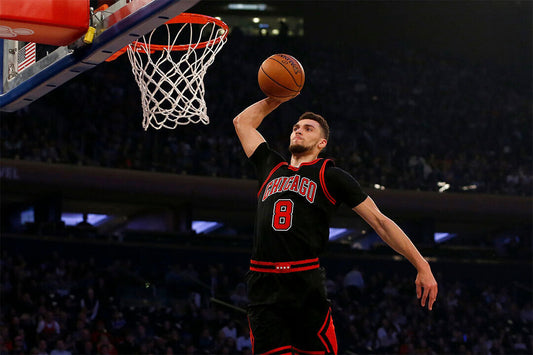 Chicago Bulls Player Zach Lavine American Basketball Poster Wall Art Print Home Wall Decor - xonomax