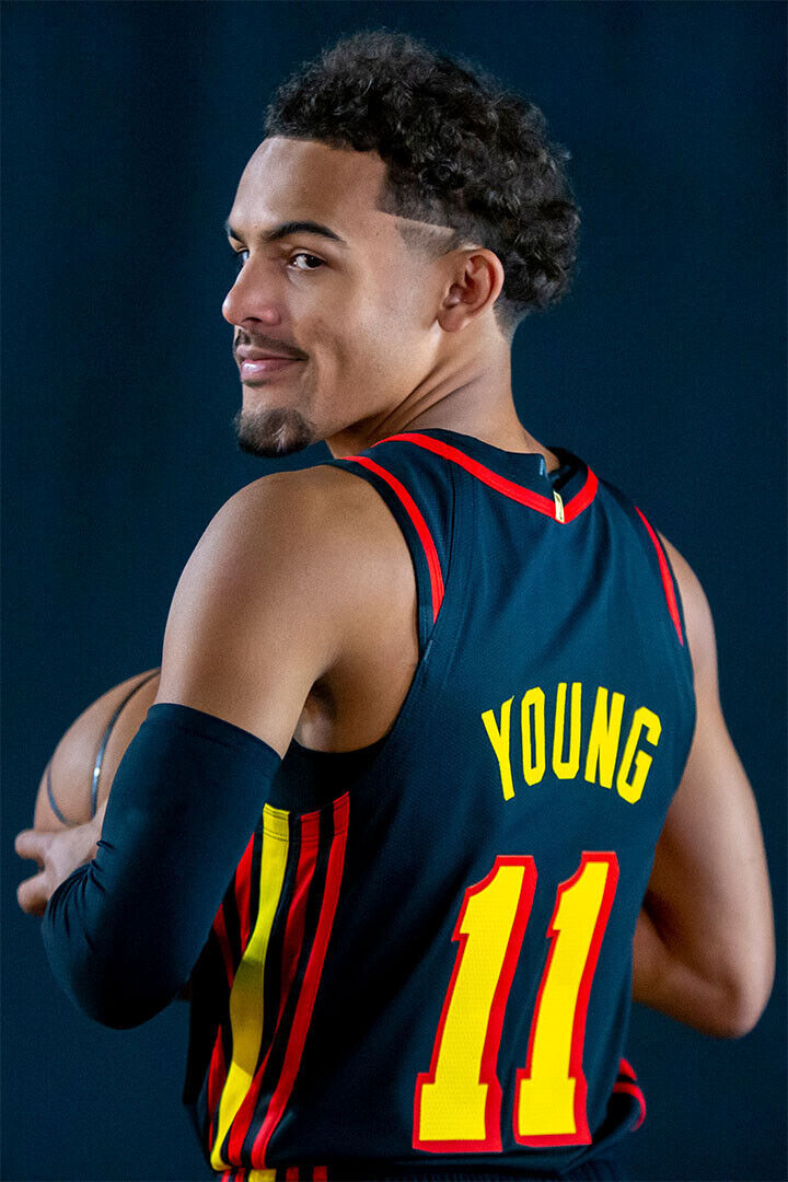 Atlanta Hawks Player Trae Young American Athlete Poster Wall Art Print Home Wall Decor - xonomax