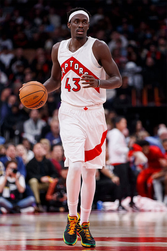 Pascal Siakam Basketball Toronto Raptors Team Sports Poster Wall Art Print Home Wall Decor - xonomax