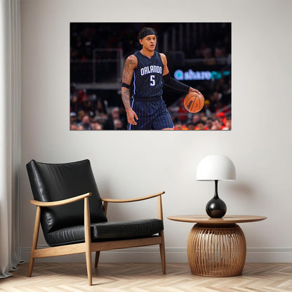 Orlando Magic Team Paolo Banchero Italian Basketball Poster Wall Art Print Home Wall Decor - xonomax