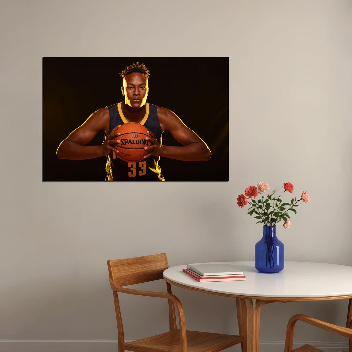 Myles Turner Basketball İndiana Pacers Player Poster Wall Art Print Home Wall Decor - xonomax