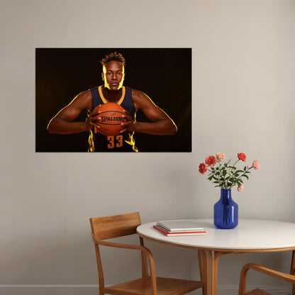 Myles Turner Basketball İndiana Pacers Player Poster Wall Art Print Home Wall Decor - xonomax