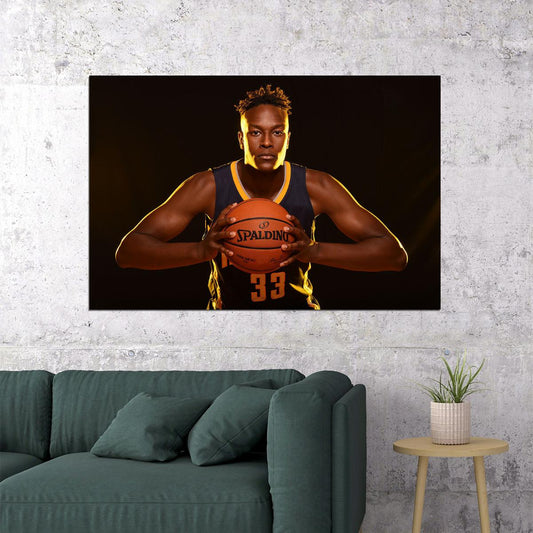 Myles Turner Basketball İndiana Pacers Player Poster Wall Art Print Home Wall Decor - xonomax