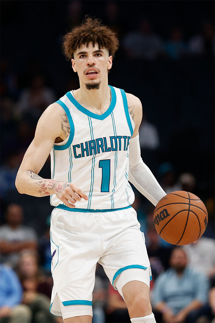 Lamelo Ball Basketball Charlotte Hornets Sports Poster Wall Art Print Home Wall Decor - xonomax