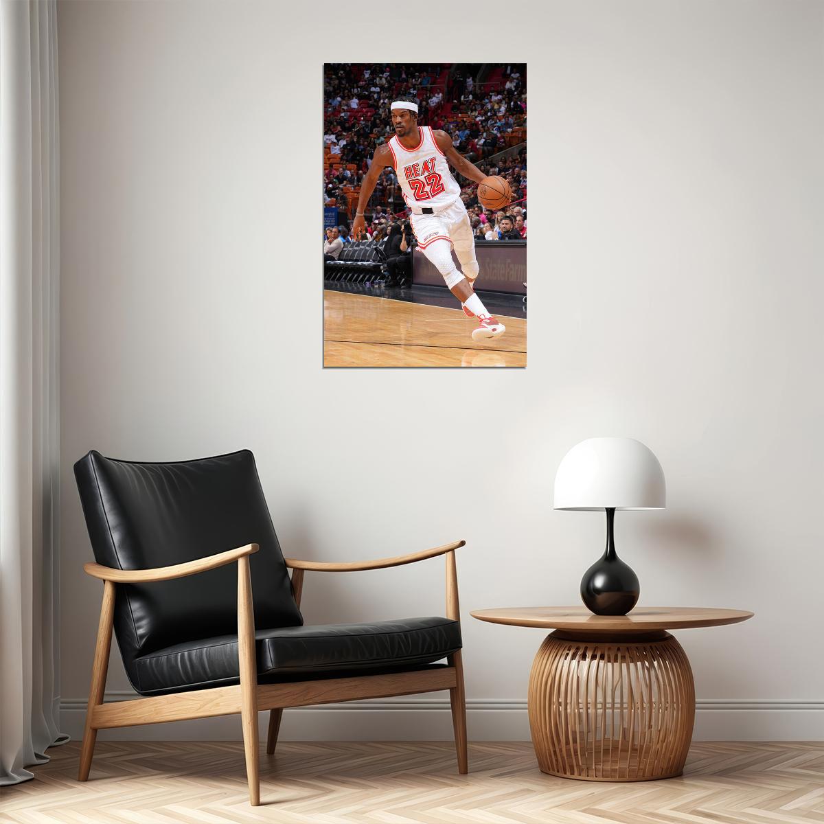 Jimmy Butler Basketball Miami Heat Basketball Team Poster Wall Art Print Home Wall Decor