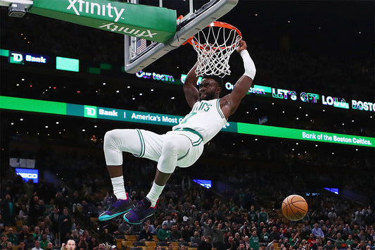 Jaylen Brown American Basketball Boston Celtics Team Poster Wall Art Print Home Wall Decor