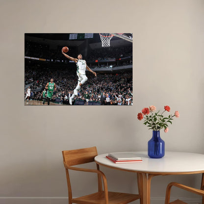 Milwaukee Bucks Basketball Team Giannis Antetokounmpo Poster Wall Art Print Home Wall Decor - xonomax