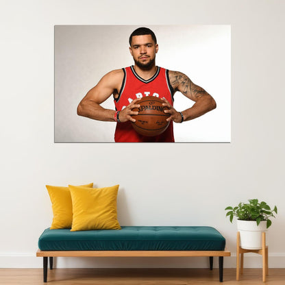 Toronto Raptors Basketball Team Fred Vanvleet Basketball Poster Wall Art Print Home Wall Decor