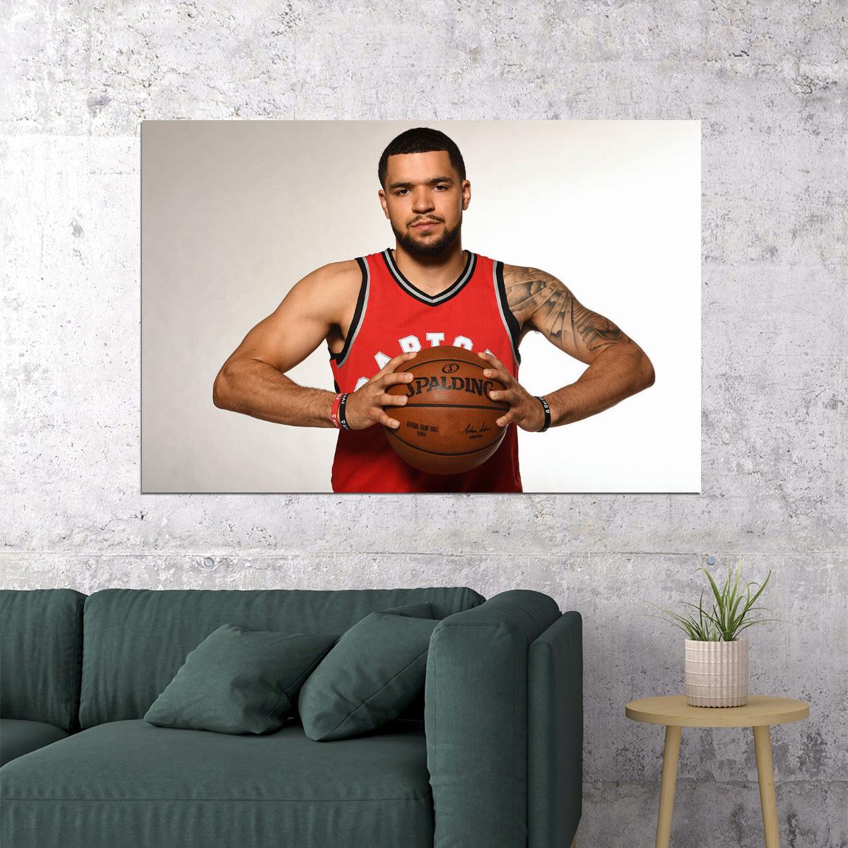 Toronto Raptors Basketball Team Fred Vanvleet Basketball Poster Wall Art Print Home Wall Decor