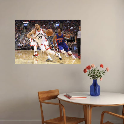 Fred Vanvleet Toronto Raptors Basketball Team Player Poster Wall Art Print Home Wall Decor - xonomax