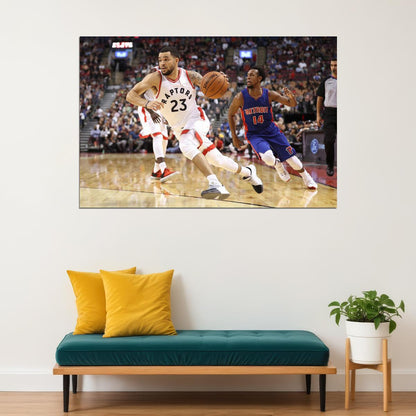 Fred Vanvleet Toronto Raptors Basketball Team Player Poster Wall Art Print Home Wall Decor - xonomax