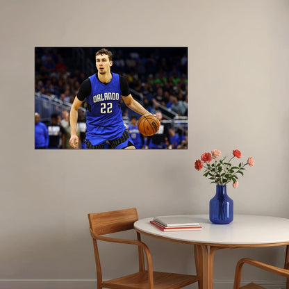Orlando Magic Franz Wagner 22 Basketball Team Player Poster Wall Art Print Home Wall Decor - xonomax