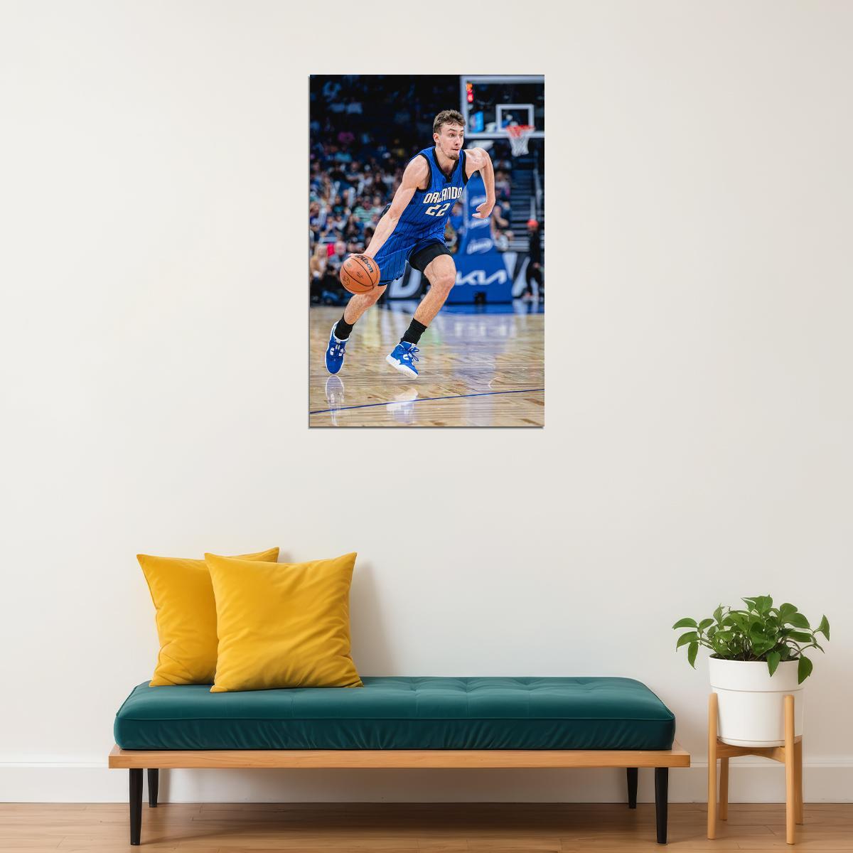 Franz Wagner Orlando Magic Basketball Team Player Poster Wall Art Print Home Wall Decor - xonomax
