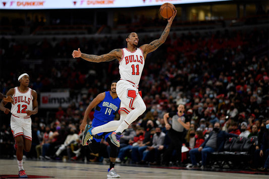 Demar Derozan Chicago Bulls Basketball Team Poster Wall Art Print Home Wall Decor - xonomax