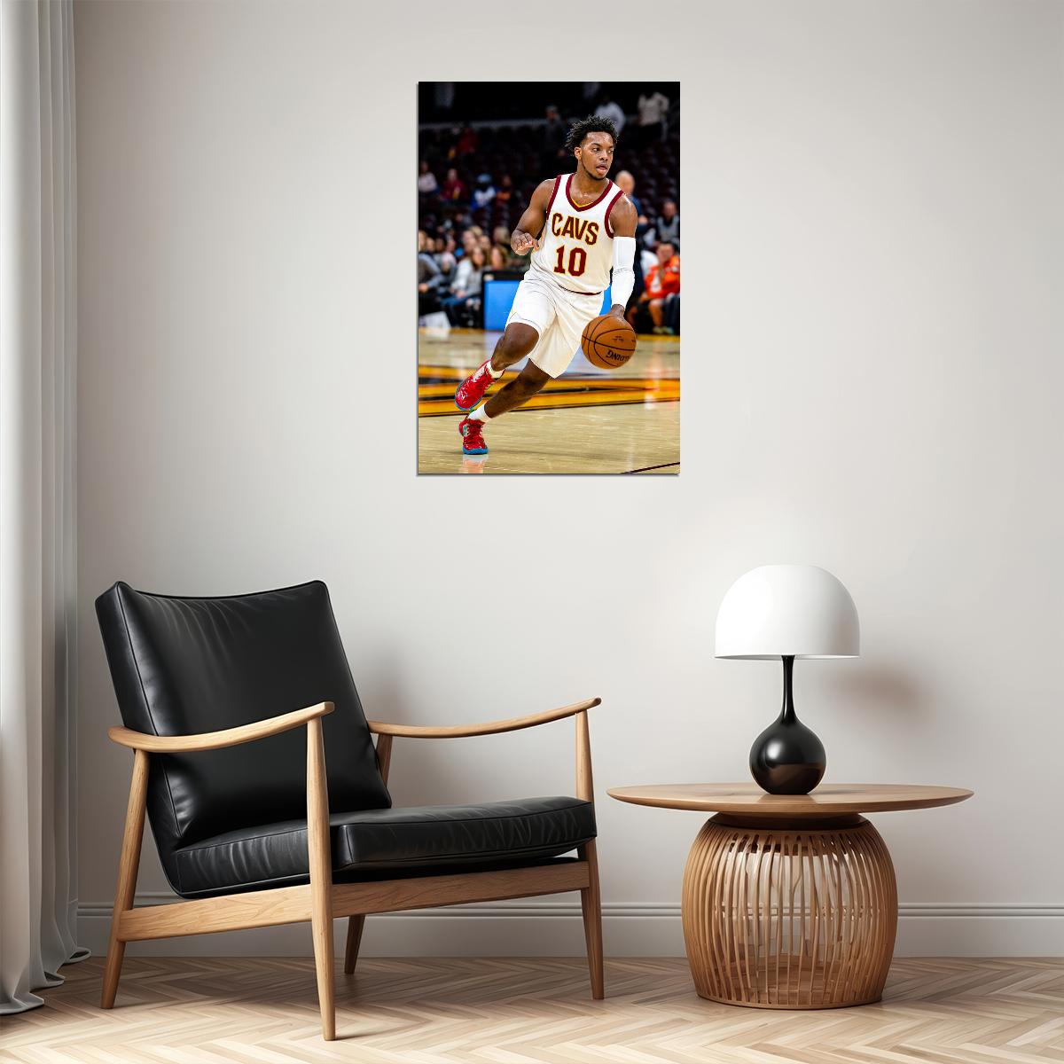 Cleveland Cavaliers Basketball Team Match Darius Garland Poster Wall Art Print Home Wall Decor - xonomax
