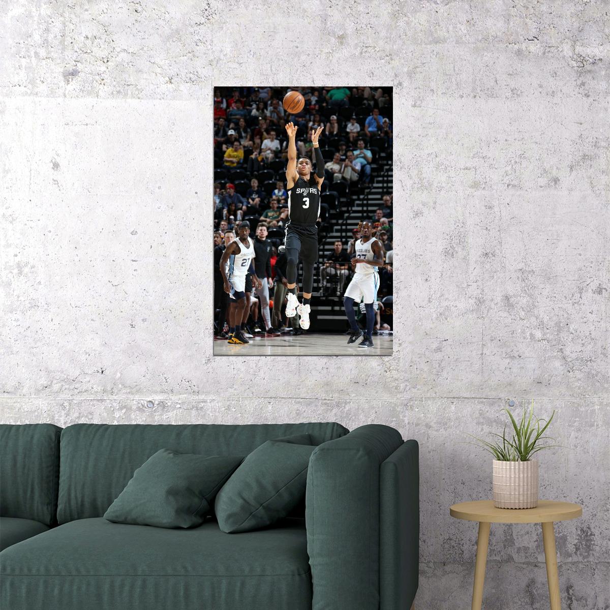 Keldon Johnson Basketball Player 3 San Antonio Spurs Team Poster Wall Art Print Home Wall Decor - xonomax