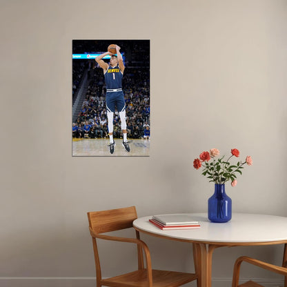 Denver Nuggets Team Michael Porter Jr Basketball Player Poster Wall Art Print Home Wall Decor - xonomax