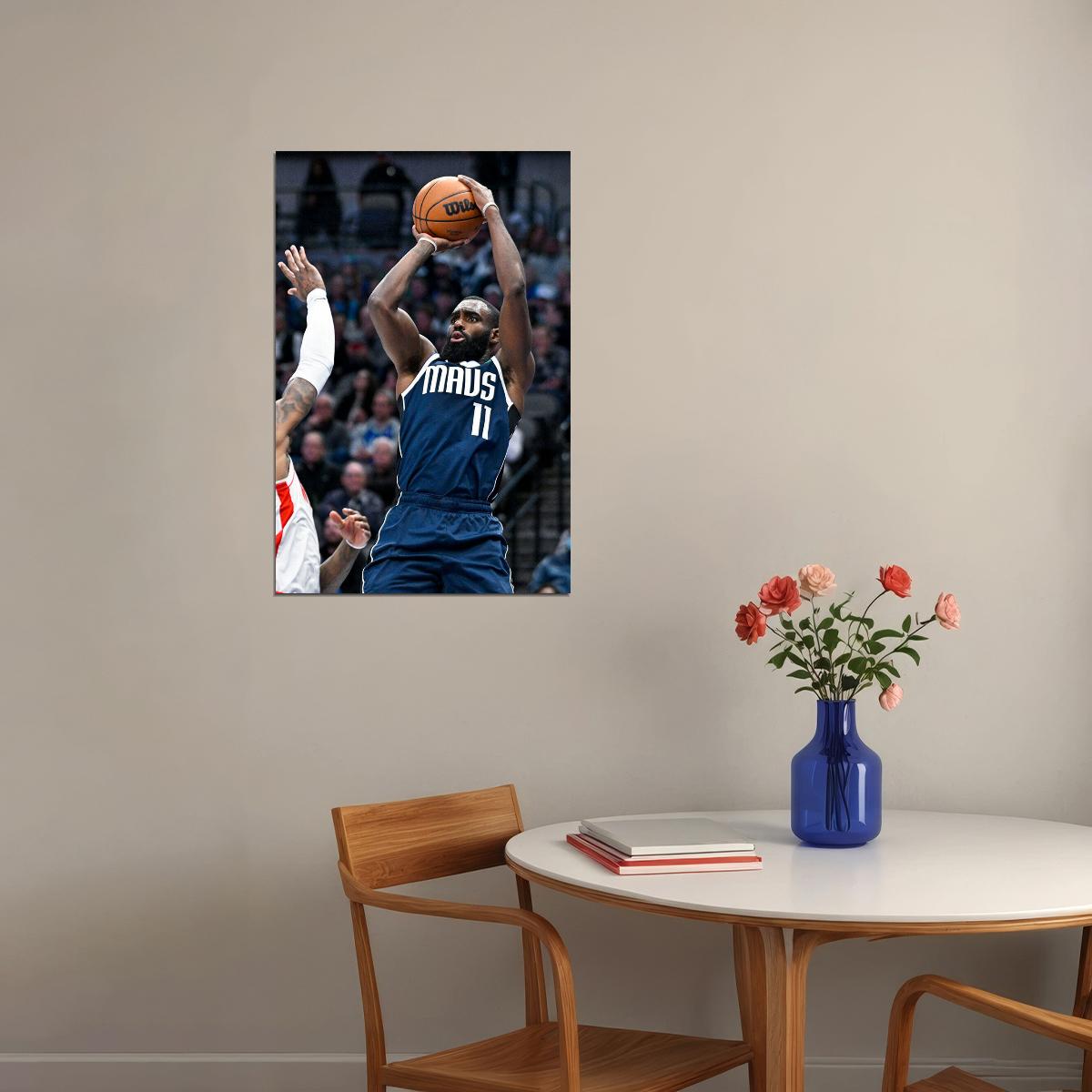 Dallas Mavericks Team Tim Hardaway Jr Basketball Player Poster Wall Art Print Home Wall Decor - xonomax